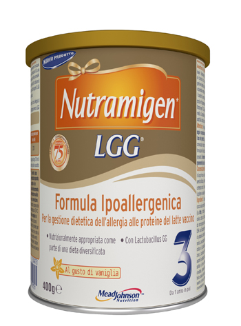NUTRAMIGEN 3 LGG POLVERE VANIGLIA 400 G - Magnumfarma.it