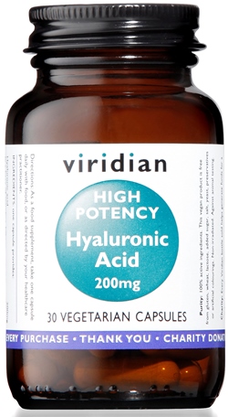 VIRIDIAN HYALURONIC ACID HIGH POTENCY 30 CAPSULE VIRIDIAN ACIDO IALURONICO ALTA CONCENTRAZIONE - Magnumfarma.it