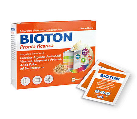 BIOTON PRONTA RICARICA 20 BUSTINE - Magnumfarma.it