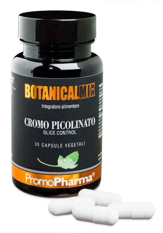 CROMO PICOLINATO GLICE CONTROL BOTANICAL MIX 30 CAPSULE - Magnumfarma.it