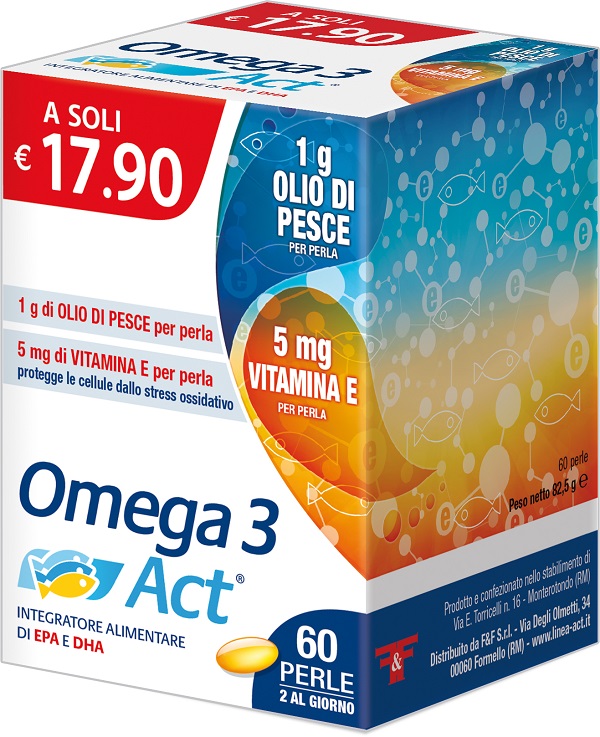 OMEGA 3 ACT 1G 60 PERLE - Magnumfarma.it