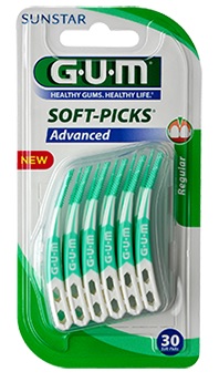 GUM SOFTPICKS ADVANCE SCOVOLINO SMALL GOMMA 30 PEZZI - Magnumfarma.it
