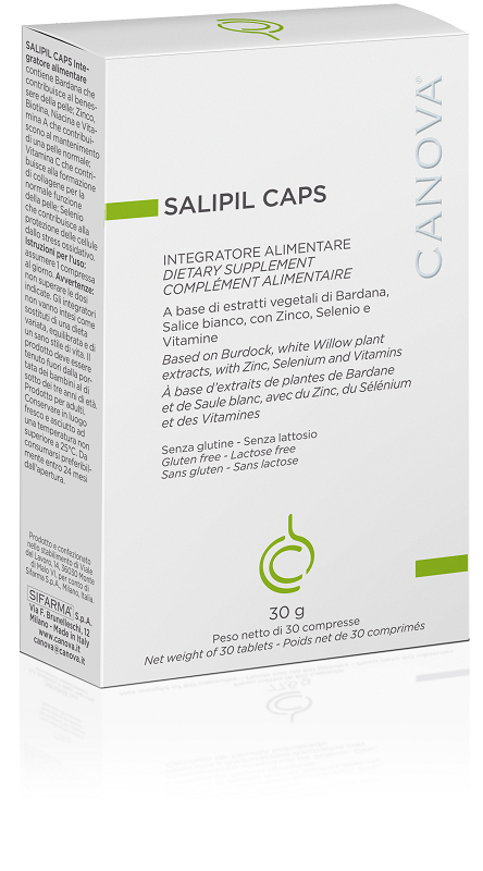 CANOVA SALIPIL CAPS 30 COMPRESSE NUOVA CONFEZIONE - Magnumfarma.it