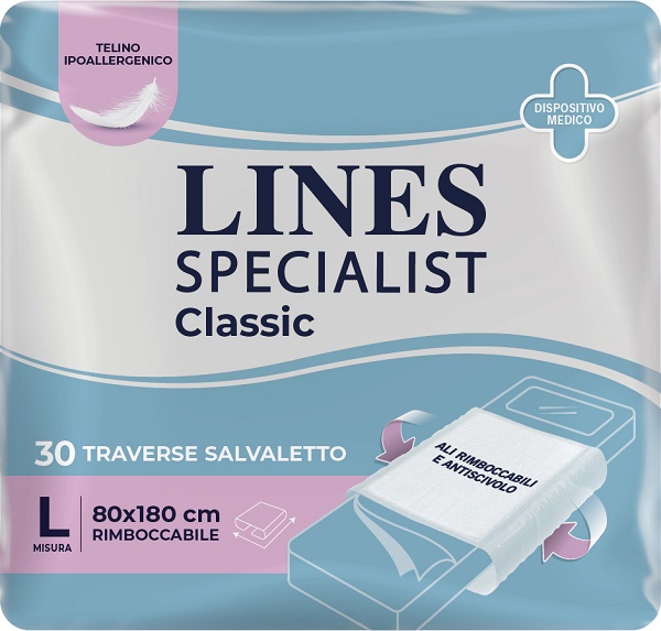 TRAVERSA LINES SPECIALIST CLASSIC 80X180 CM 30 PEZZI - Magnumfarma.it