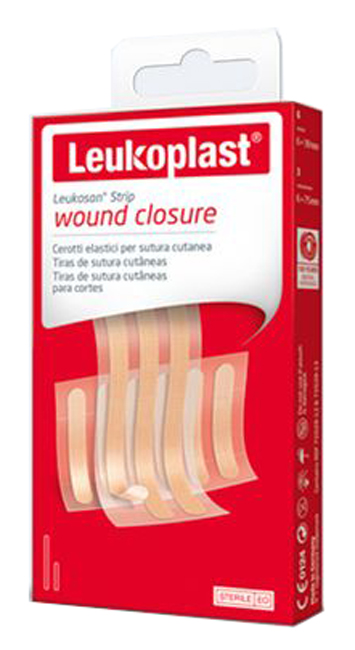 LEUKOSAN STRIP KIT DA 6 CEROTTI 6X38MM + 3 CEROTTI 6X75MM - Magnumfarma.it