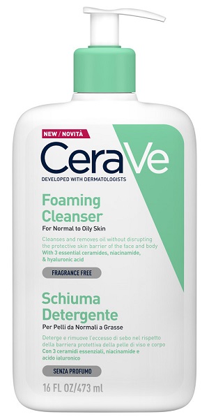 CERAVE SCHIUMA DETERGENTE VISO 473 ML - Magnumfarma.it