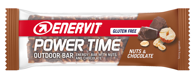 ENERVIT POWER TIME BARRETTA SENZA GLUTINE AL CIOCCOLATO 1 PEZZO - Magnumfarma.it