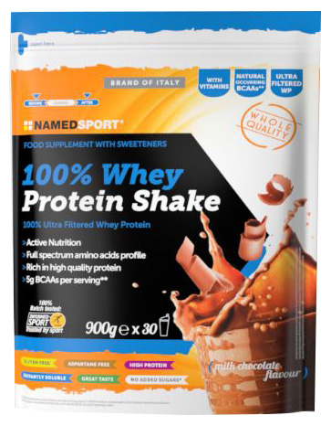 100% WHEY PROTEIN SHAKE MILK CHOCOLATE 900 G - Magnumfarma.it