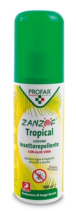 ZANZOF TROPICAL FORTE SPRAY DEET 19,5% 100 ML PROFAR - Magnumfarma.it