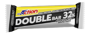 PROACTION DOUBLE BAR 32% CIOCCOLATO CARAMELLO 60 G - Magnumfarma.it