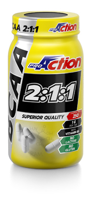 PROACTION BCAA 211 250 COMPRESSE - Magnumfarma.it