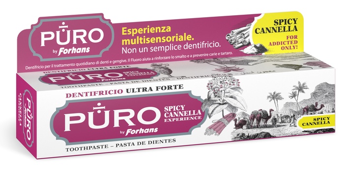PURO DENTIFRICIO SPICY CANNELLA 75 ML - Magnumfarma.it