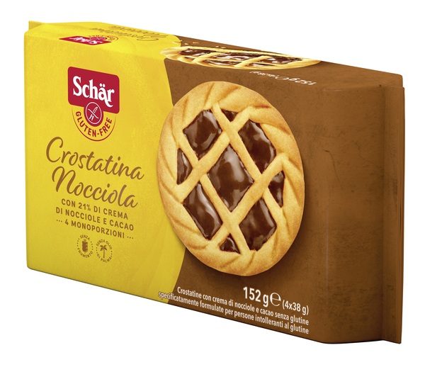 SCHAR CROSTATINA NOCCIOLA 4 MONOPORZIONI DA 38 G - Magnumfarma.it