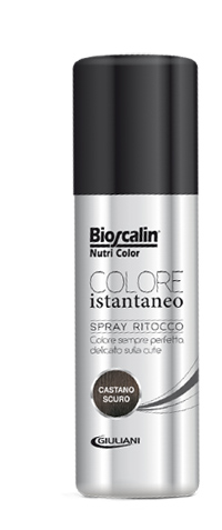 BIOSCALIN NUTRICOLOR SPRAY COLORE ISTANTANEO CASTANO SCURO 75 ML - Magnumfarma.it