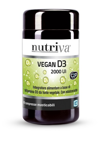NUTRIVA VEGAN D3 60 COMPRESSE 2000 UI - Magnumfarma.it