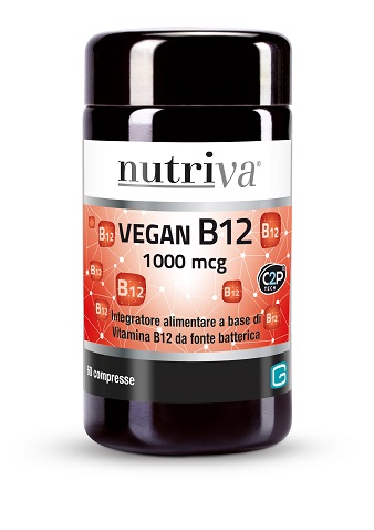 NUTRIVA VEGAN B12 60CPR 1000MC - Magnumfarma.it