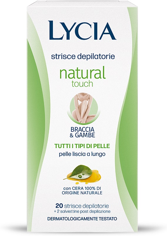 LYCIA 20 STRISCE B/G NATURALE 12 PEZZI - Magnumfarma.it