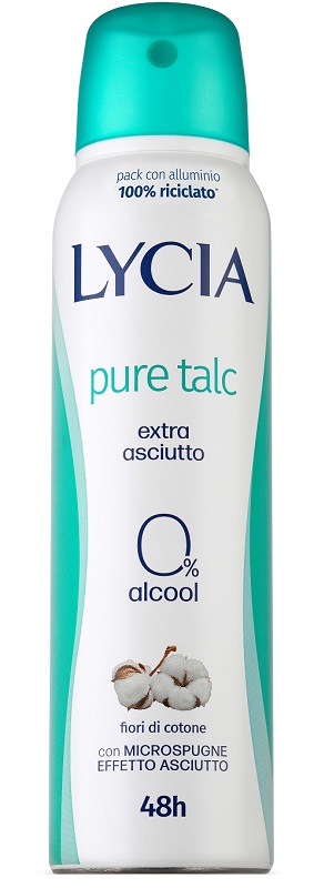 LYCIA SPRAY PURE TALC 150 ML - Magnumfarma.it
