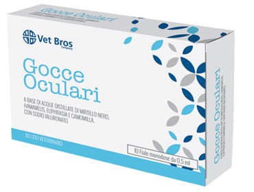 VET BROS SOLUZIONE SALINA STERILE OFTALMICA AD USO VETERINARIO 10 FIALE DA 5 ML - Magnumfarma.it