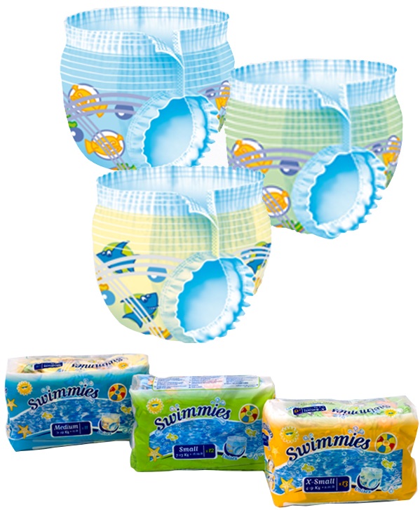 SWIMMIES PANNOLINO PANTS S3 12 KG+ TAGLIA M 11 PEZZI - Magnumfarma.it