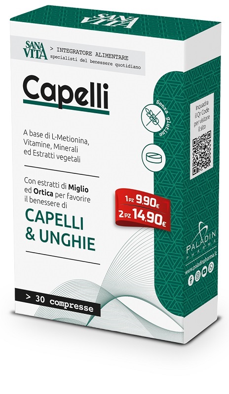SANAVITA CAPELLI 30 COMPRESSE - Magnumfarma.it