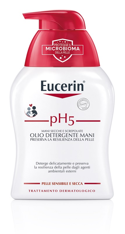 EUCERIN PH5 OLIO DETERGENTE MANI SECCHE E SCREPOLATE 250 ML - Magnumfarma.it