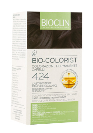 BIOCLIN BIO COLORIST 4,24 CASTANO BEIGE RAME CIOCCOLATO - Magnumfarma.it