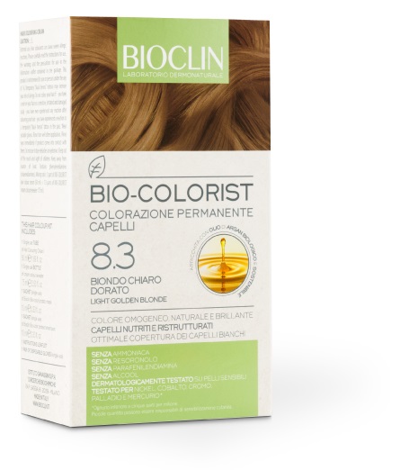 BIOCLIN BIO COLORIST 8,3 BIONDO CHIARO DORATO - Magnumfarma.it
