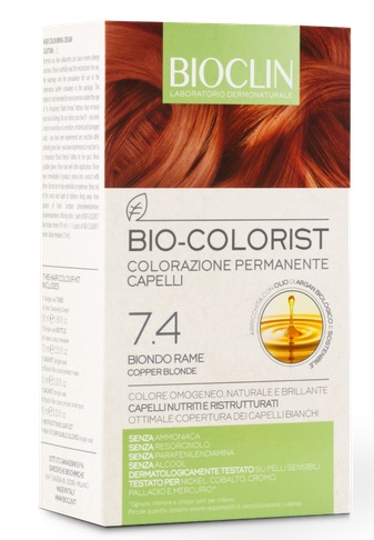 BIOCLIN BIO COLORIST 7,4 BIONDO RAME - Magnumfarma.it