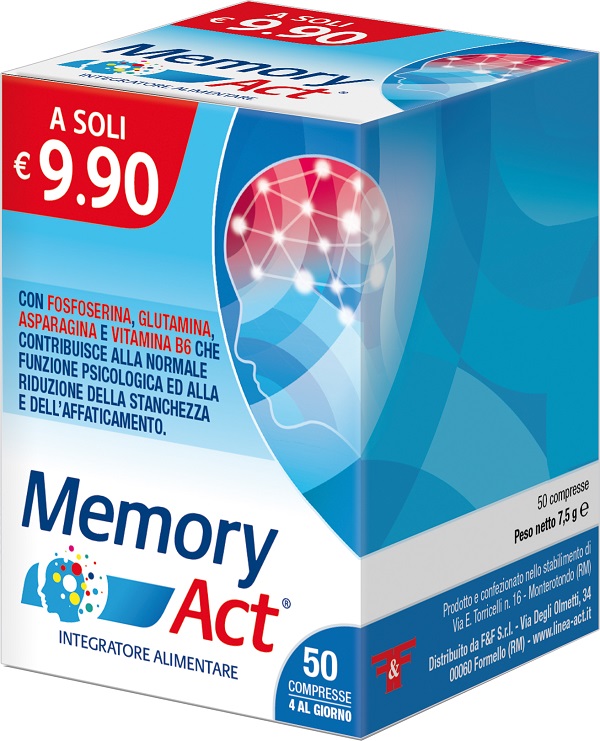 MEMORY ACT 50 COMPRESSE - Magnumfarma.it