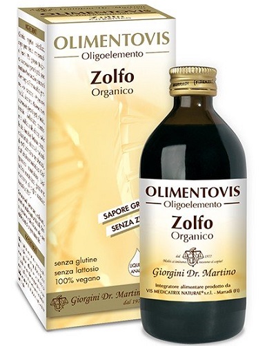 ZOLFO ORGANICO OLIMENTOVIS 200 ML - Magnumfarma.it