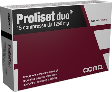 PROLISET DUO 15 COMPRESSE - Magnumfarma.it