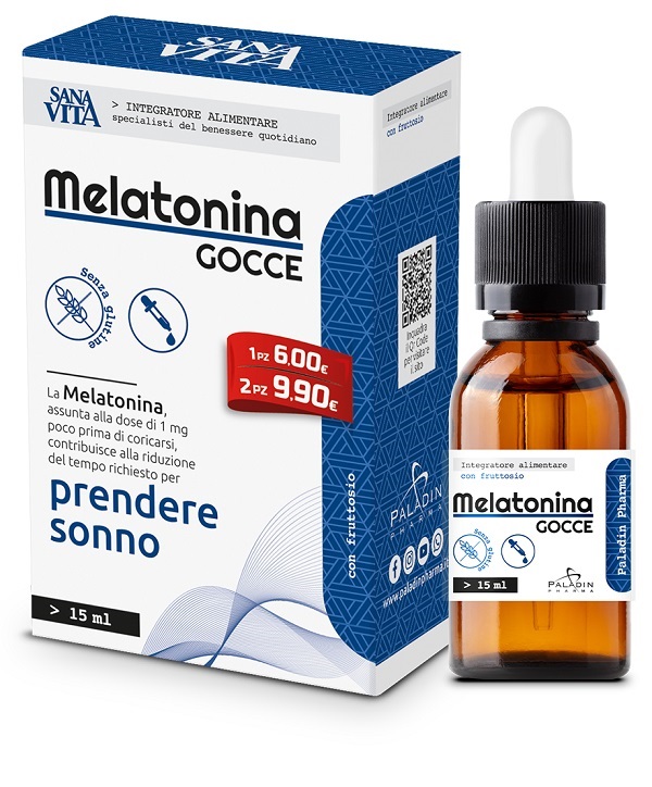 SANAVITA MELATONINA GOCCE 15 ML - Magnumfarma.it