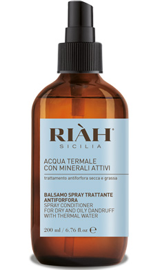 RIAH ACQUA TERMALE BALSAMO SPRAY ANTIFORFORA 200 ML - Magnumfarma.it