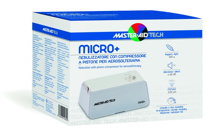 NEBULIZZATORE PISTONE MASTER-AID TECH MICRO+ - Magnumfarma.it