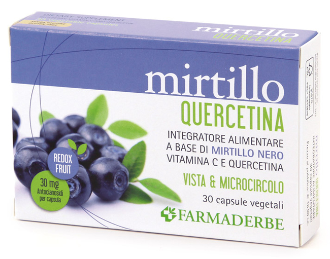MIRTILLO QUERCETINA 30 CAPSULE VEGETALI - Magnumfarma.it