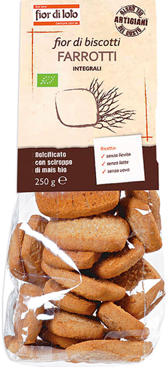 FIOR DI LOTO FIOR DI BISCOTTI FARROTTI 250 G - Magnumfarma.it