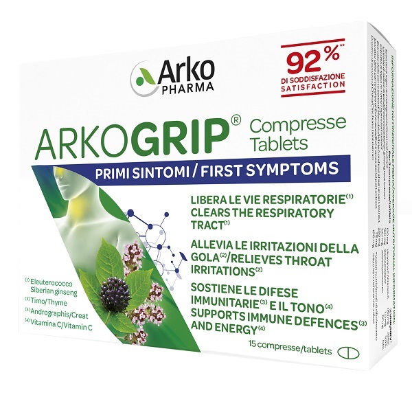 ARKOGRIP 15 COMPRESSE - Magnumfarma.it