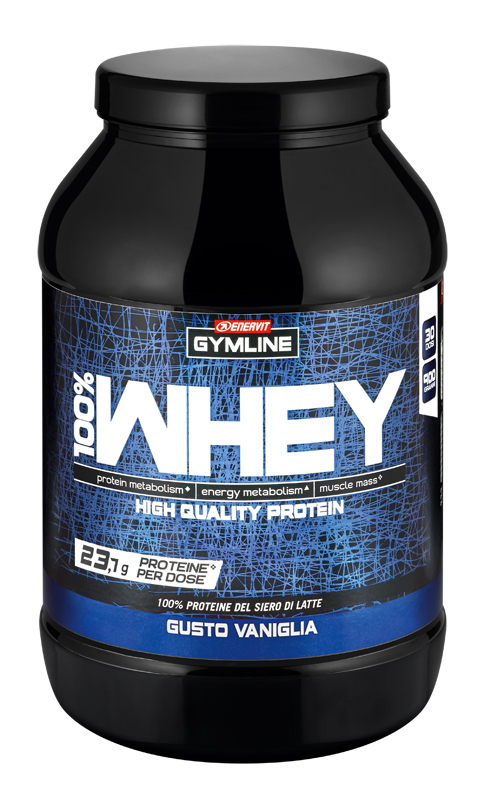 GYMLINE 100% WHEY CONCENTRATE VANIGLIA 900 G - Magnumfarma.it