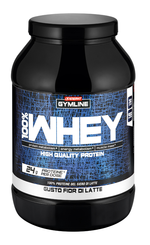 GYMLINE 100% WHEY CONCENTRATE LATTE 900 G - Magnumfarma.it