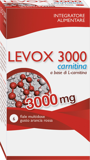 LEVOX 3000 CARNITINA 6 FLACONCINI DA 25 ML - Magnumfarma.it