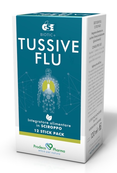 GSE TUSSIVE FLU 12 STICKPACK - Magnumfarma.it