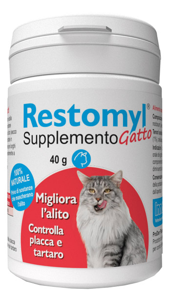 RESTOMYL SUPPLEMENTO GATTO FLACONCINO 40 G - Magnumfarma.it