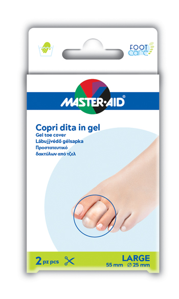 COPRI DITA MASTER-AID FOOTCARE IN GEL LARGE 2 PEZZI C2 - Magnumfarma.it