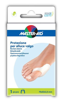 PROTEZIONE IN GEL MASTER-AID FOOTCARE PER ALLUCE VALGO 1 PEZZO D6 - Magnumfarma.it
