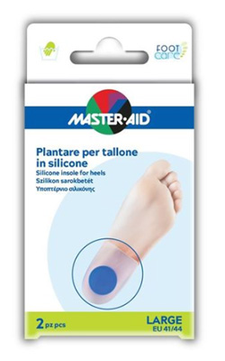 TALLONIERA IN DUE TIPOLOGIE DI SILICONE MASTER-AID FOOTCARE LARGE 2 PEZZI F4 - Magnumfarma.it