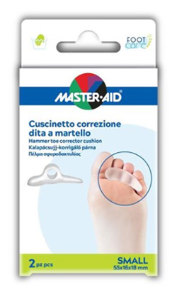 CORRETTORE DITA A MARTELLO MASTER-AID FOOTCARE SMALL 2 PEZZI C12 - Magnumfarma.it