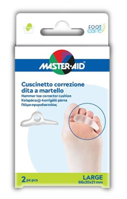 CORRETTORE DITA A MARTELLO MASTER-AID FOOTCARE LARGE 2 PEZZI C13 - Magnumfarma.it