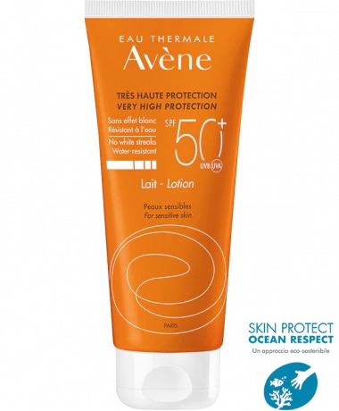 EAU THERMALE AVENE SOLARE LATTE SPF50+ 100 ML NUOVA FORMULA - Magnumfarma.it