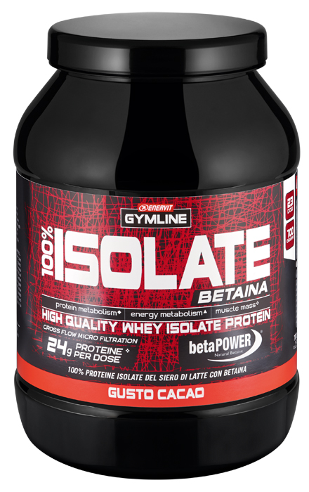 GYMLINE 100% WHEY ISOLATE CACAO 900 G - Magnumfarma.it